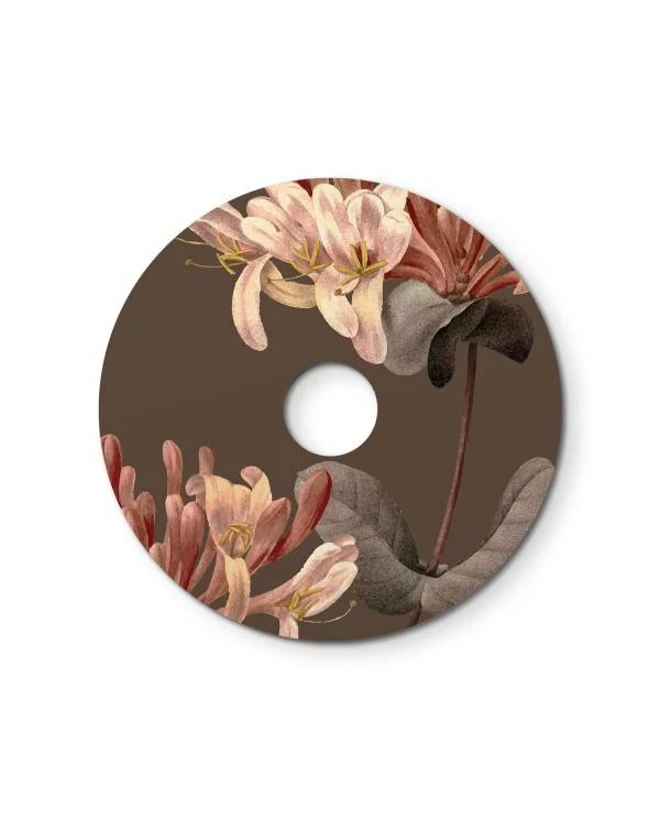 Pantalla mini Dibond con diseños florales