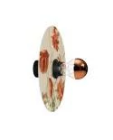 Lámpara de pared o techo con pantalla de diseño floral 'Blossom Haven' - Resistente al agua IP44