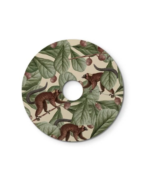 Pantalla Mini Dibond con diseños de animales.