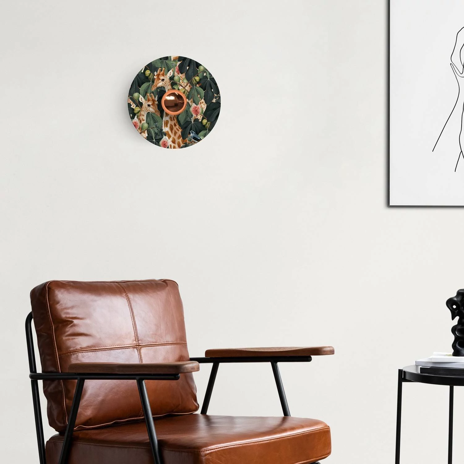 Pantalla Mini Dibond con diseños de animales.