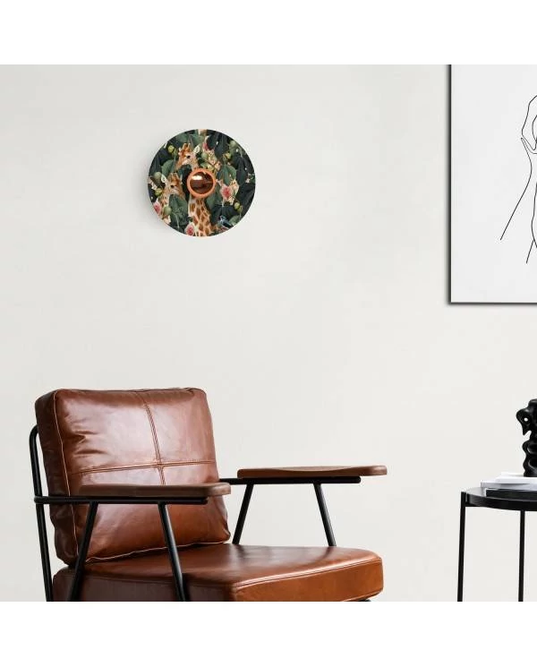 Pantalla Mini Dibond con diseños de animales.