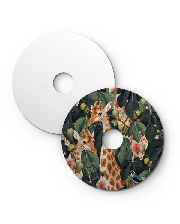 Pantalla Mini Dibond con diseños de animales.