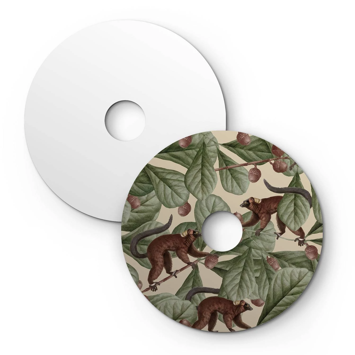Pantalla Mini Dibond con diseños de animales.