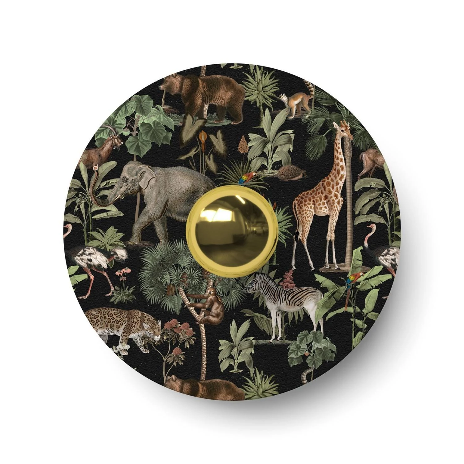 Pantalla Mini Dibond con diseños de animales.