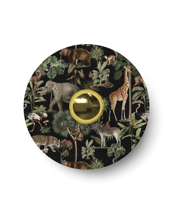 Pantalla Mini Dibond con diseños de animales.