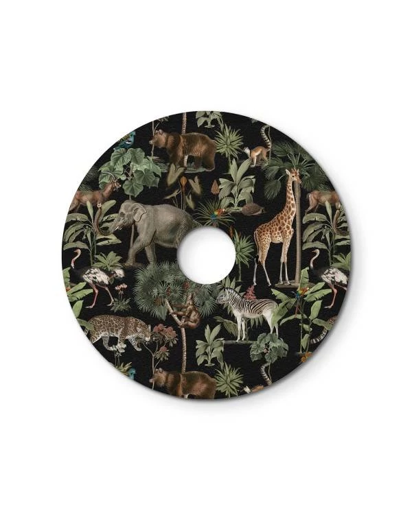 Pantalla Mini Dibond con diseños de animales.