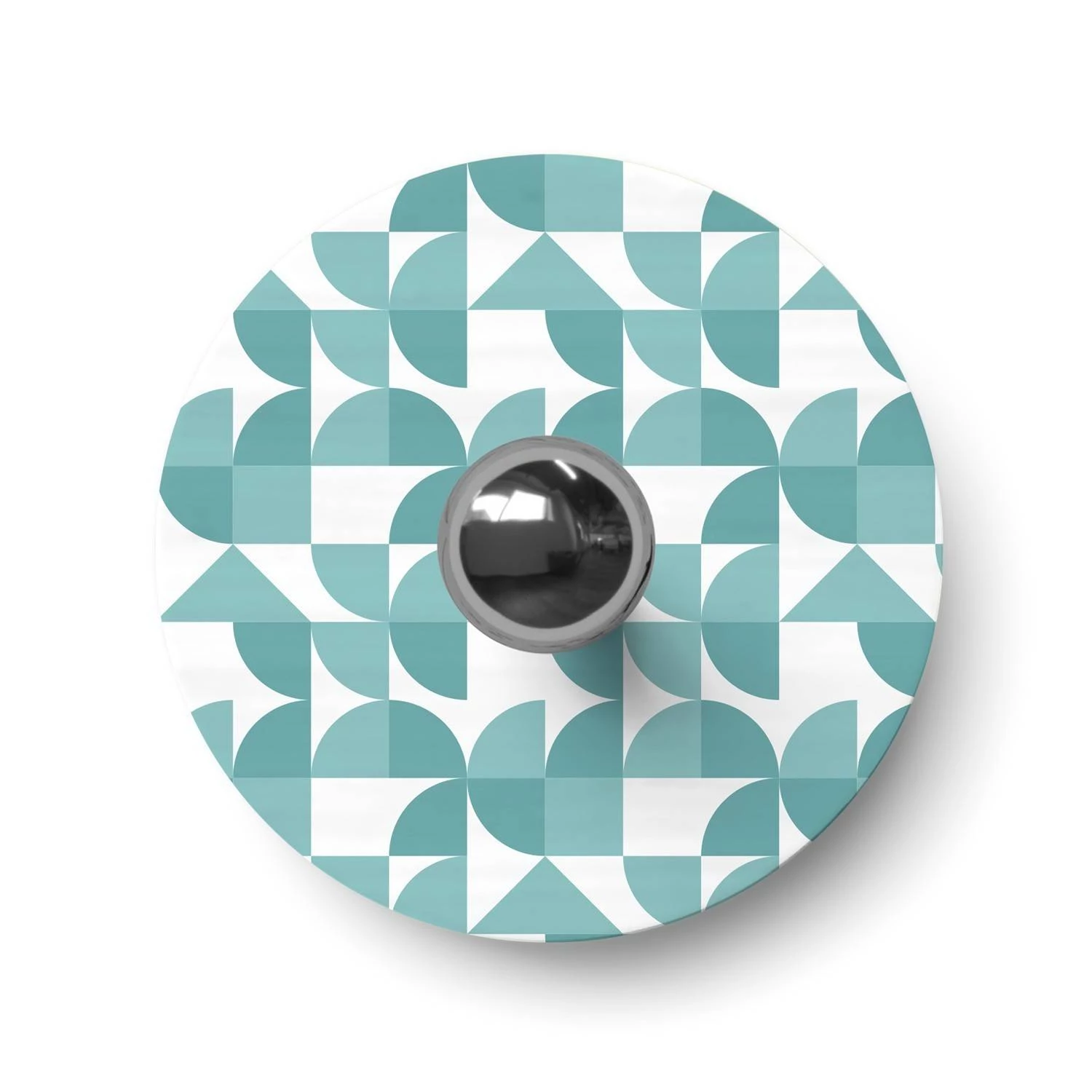 Aplique con pantalla con diseños geométricos IP44