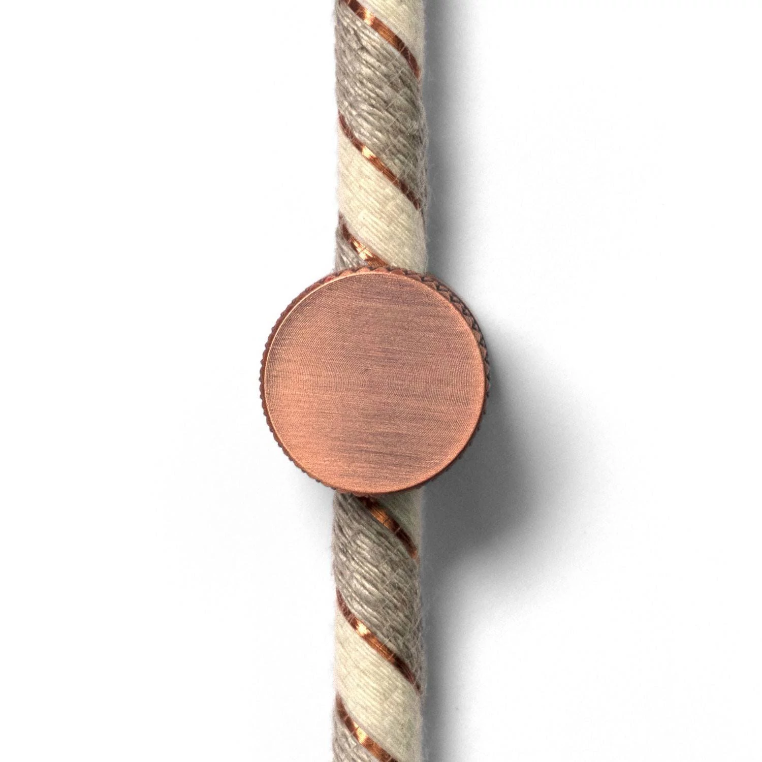 Sarè - Pasacables de metal para cable textil