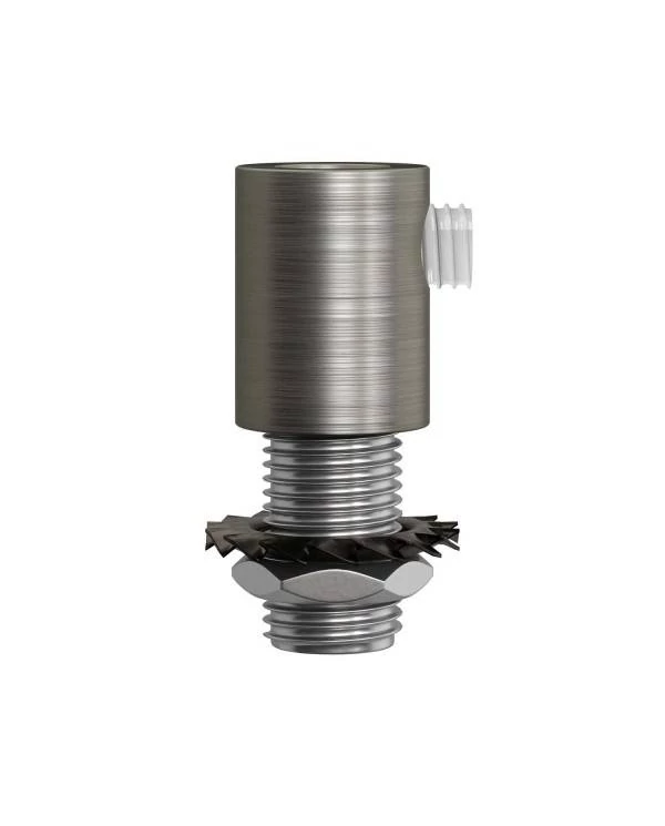 Abrazadera de cable de metal cilíndrico