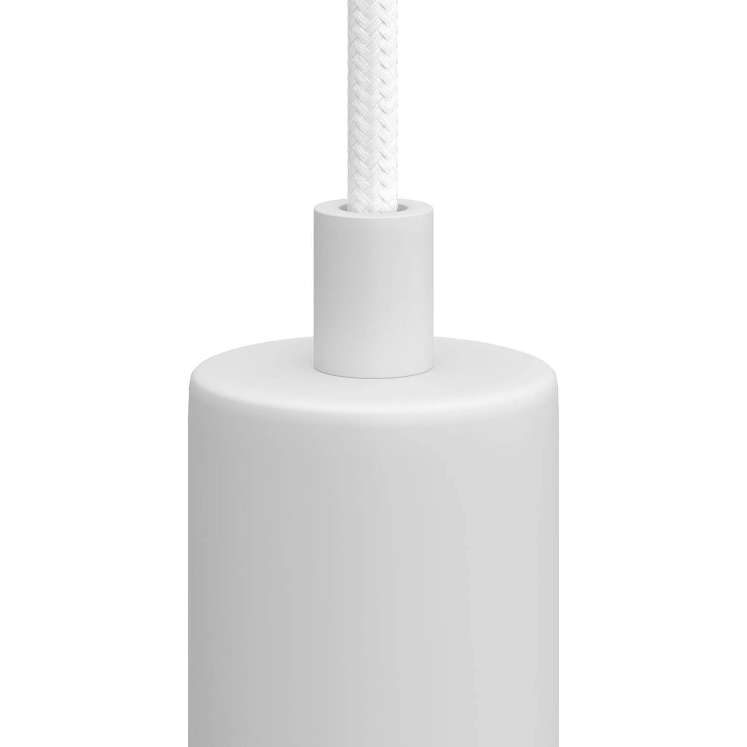 Abrazadera de cable de metal cilíndrico
