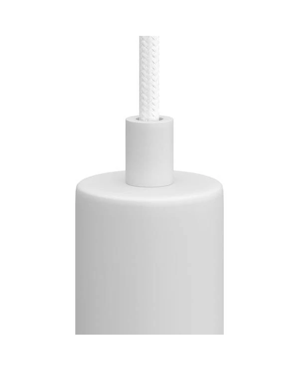 Abrazadera de cable de metal cilíndrico