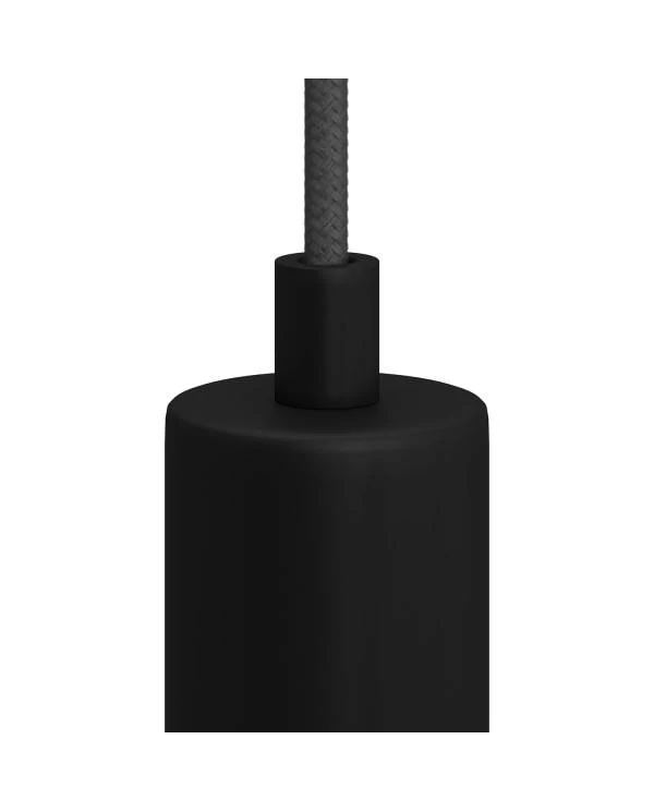 Abrazadera de cable de metal cilíndrico