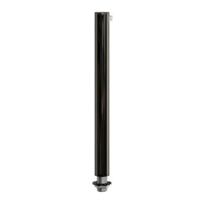 Abrazadera de cable metálico cilíndrico de 15 cm de largo