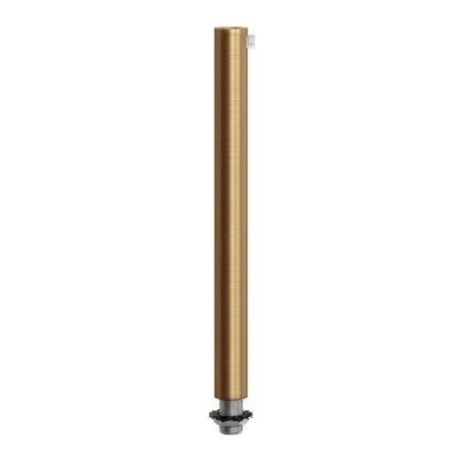 Abrazadera de cable metálico cilíndrico de 15 cm de largo