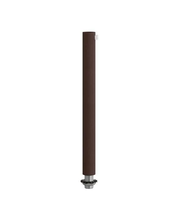 Abrazadera de cable metálico cilíndrico de 15 cm de largo