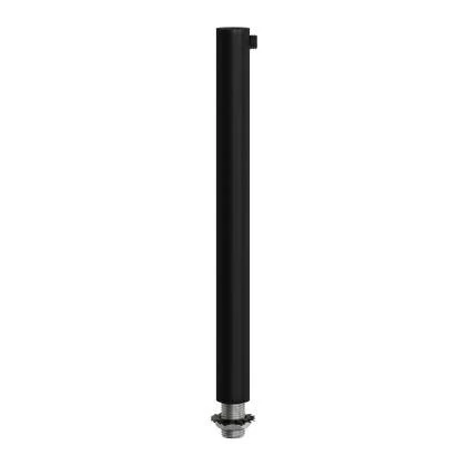 Abrazadera de cable metálico cilíndrico de 15 cm de largo