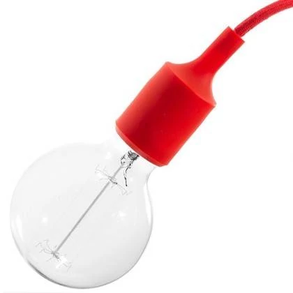Colorful Silicone Light Bulb Sockets