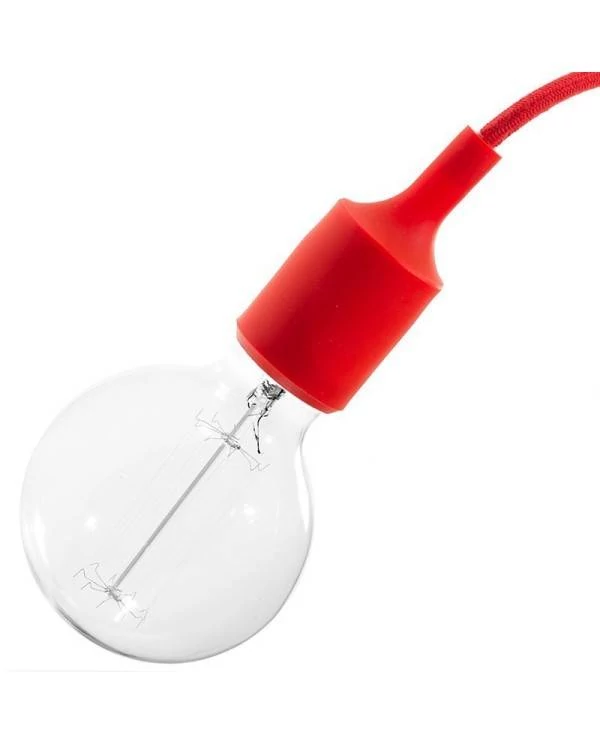 Colorful Silicone Light Bulb Sockets