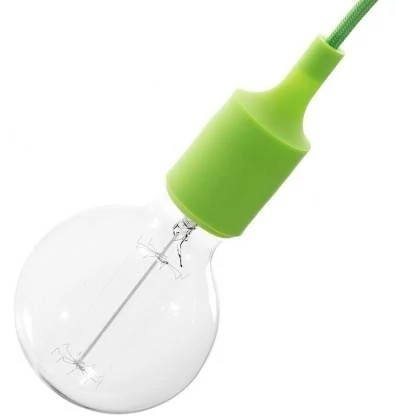 Colorful Silicone Light Bulb Sockets