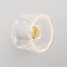 Aplique con mini bombilla Ghost transparente