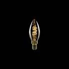 Bombilla LED C01 - C35 filamento espiral dorado