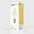 Bombilla LED C01 - C35 filamento espiral dorado