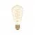 Bombilla LED Dorada Carbón Line Filamento Curvado con Espiral Edison ST64 4W 250Lm E27 1800K Regulable - C04