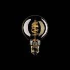 C05 - Bombilla LED G80 dorada filamento en espiral