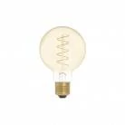 C05 - Bombilla LED G80 dorada filamento en espiral