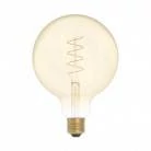 C07- Bombilla LED G125 dorada filamento en espiral