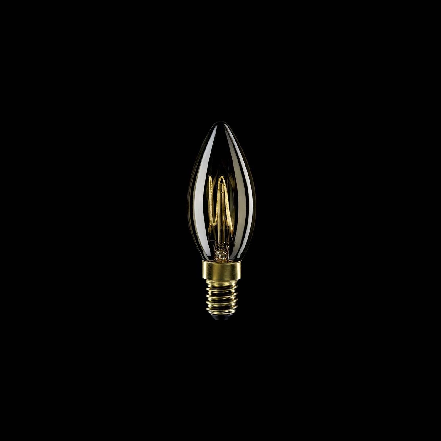 C51 - Bombilla LED C35 dorada