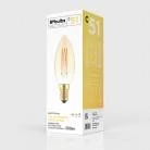 C51 - Bombilla LED C35 dorada