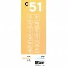 C51 - Bombilla LED C35 dorada