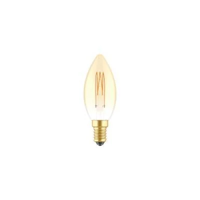 C51 - Bombilla LED C35 dorada
