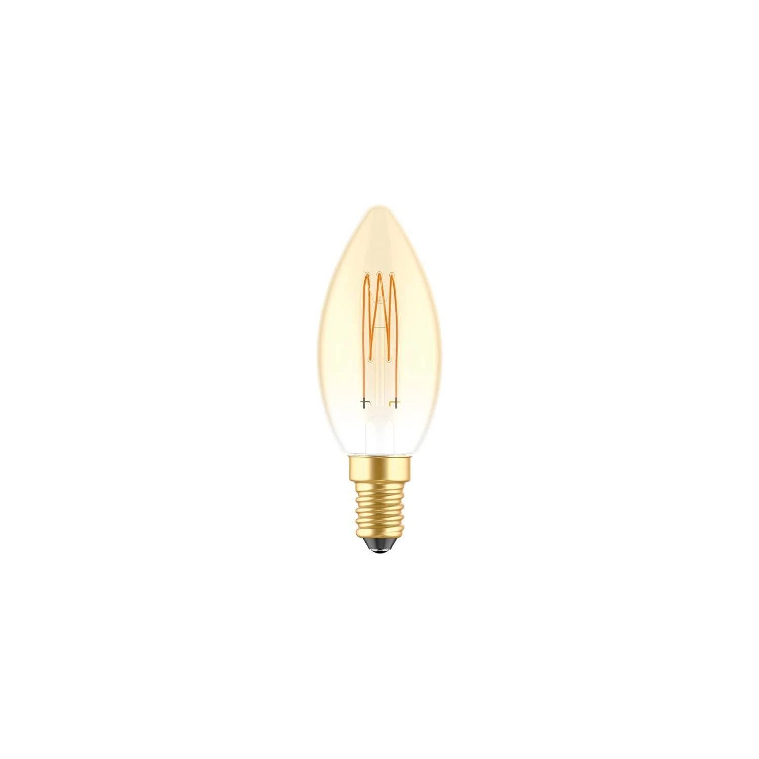 C51 - Bombilla LED C35 dorada