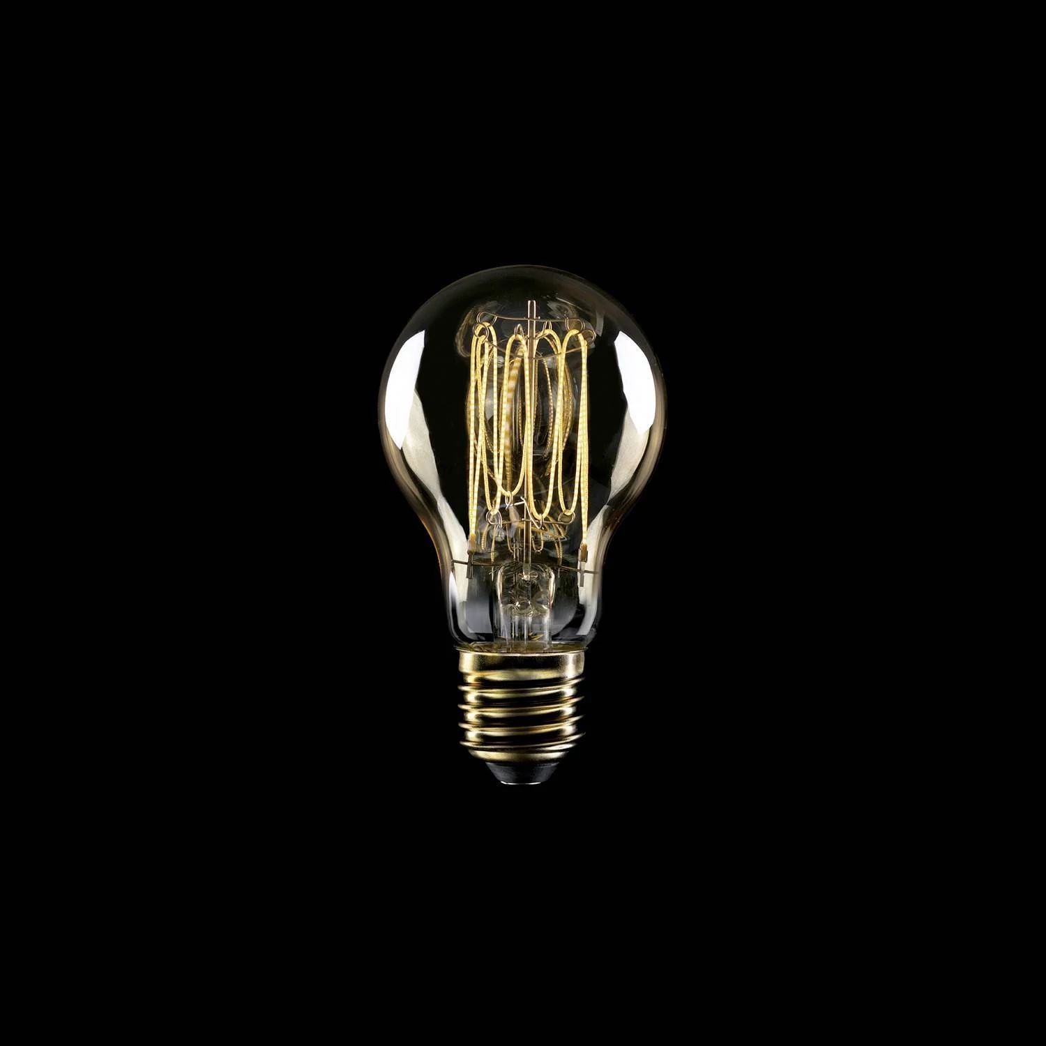 C53 - Bombilla LED A60 dorada