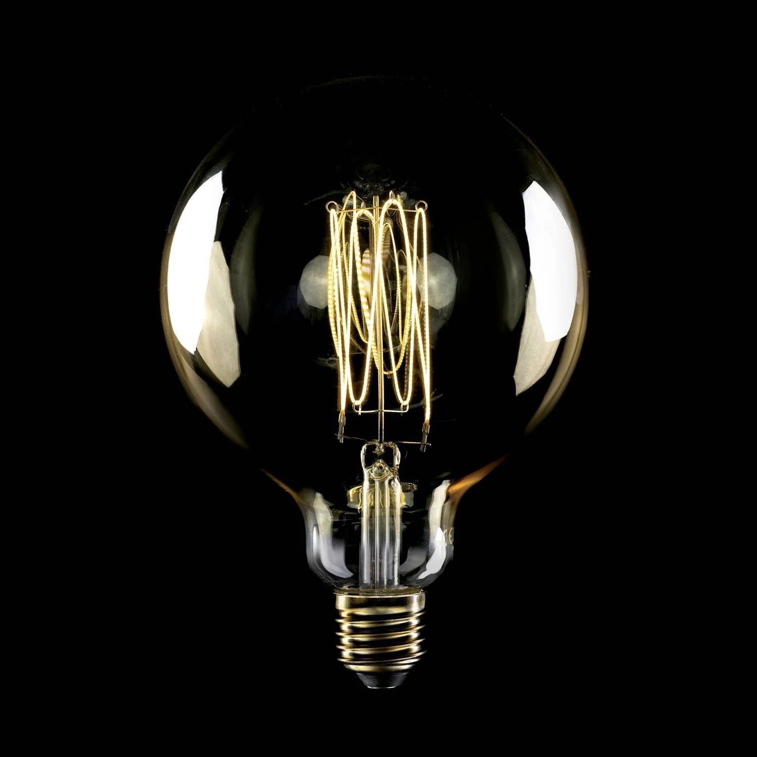 C56 - Bombilla LED G125 dorada