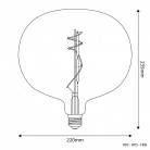 Ellipse 220 Clara - Bombilla LED transparente High Flux