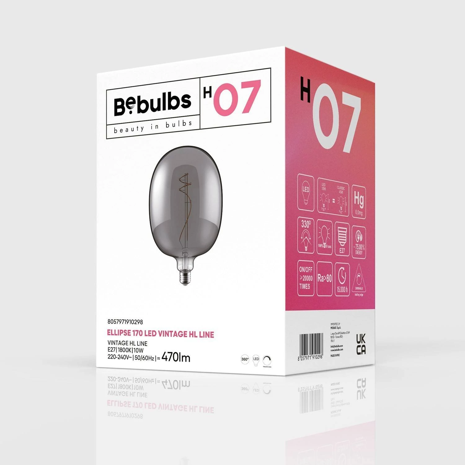 Ellipse 170 ahumada - Bombilla LED de diseño