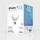 Bombilla LED G95 efecto porcelana CRI 95