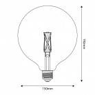 Bombilla LED G150 efecto porcelana CRI 95