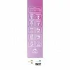 Bombilla LED lineal transparente S14d longitud 300 mm