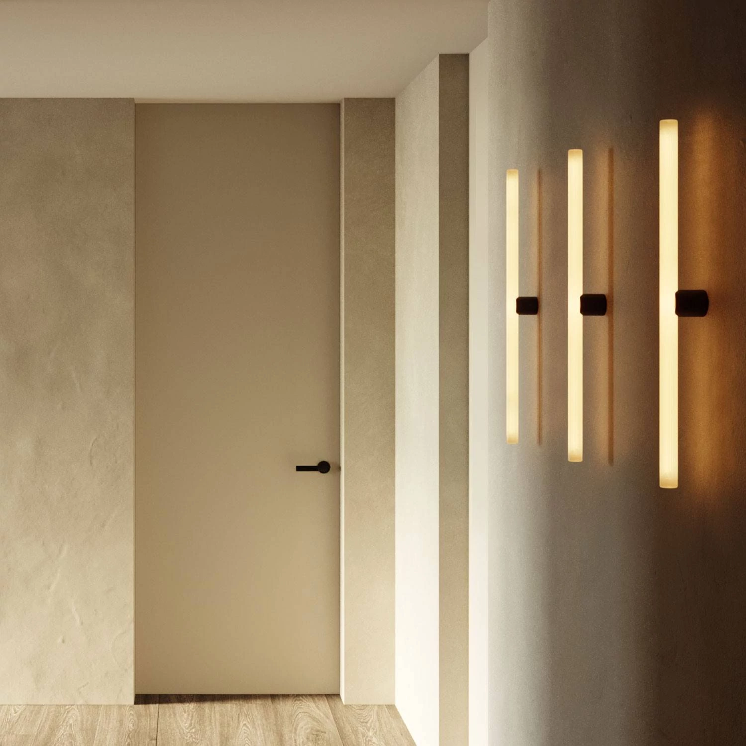 Bombilla LED lineal efecto porcelana S14d longitud 500 mm
