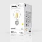Bombilla LED Gota Transparente A60 E27 2700K