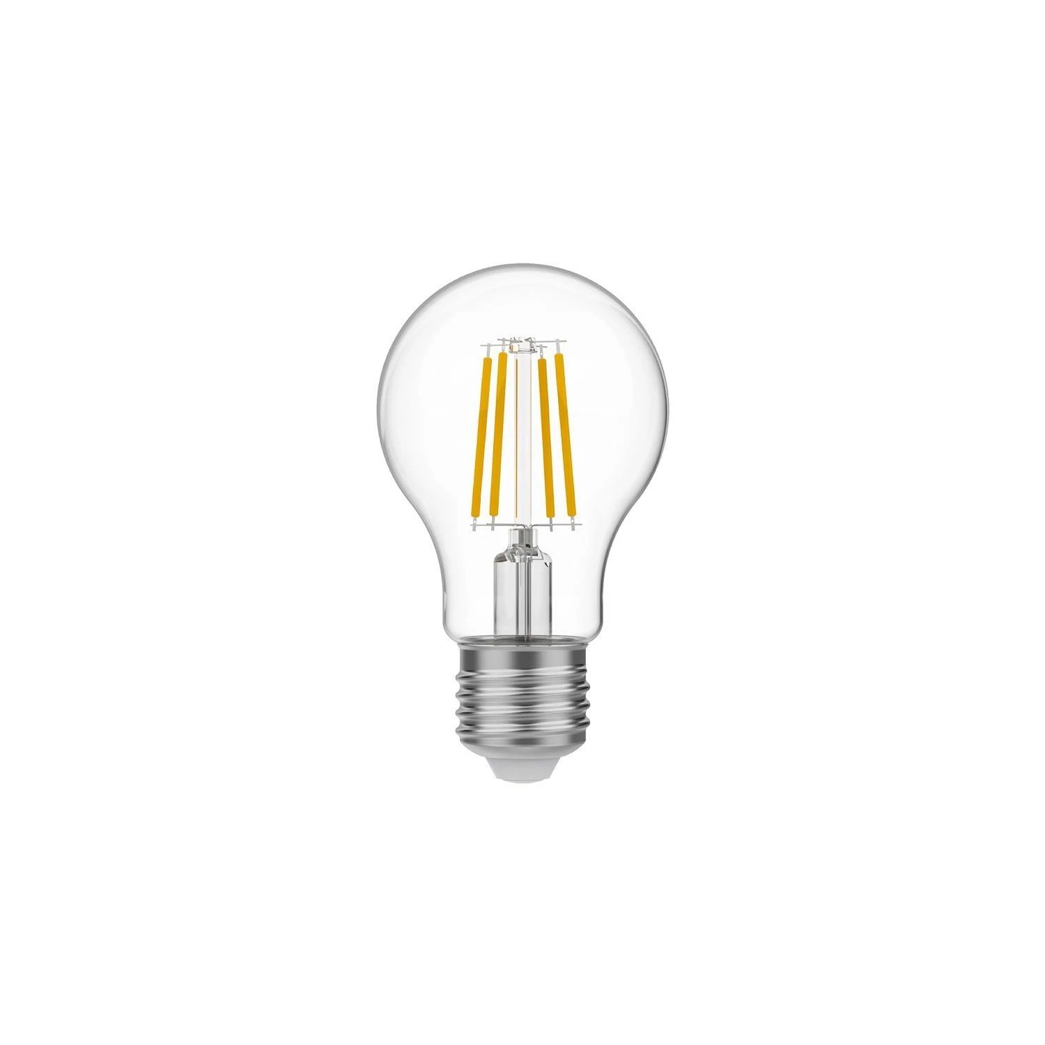 Bombilla LED Gota Transparente A60 E27 2700K