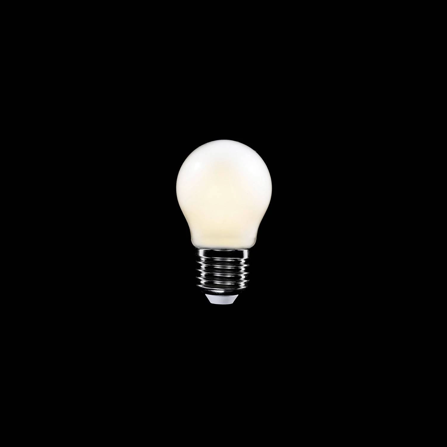 Bombilla LED Mini Globo Milky G45 E27 2700K