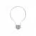 Bombilla LED Milky Globo G95 4W 470Lm E27 2700K - M04