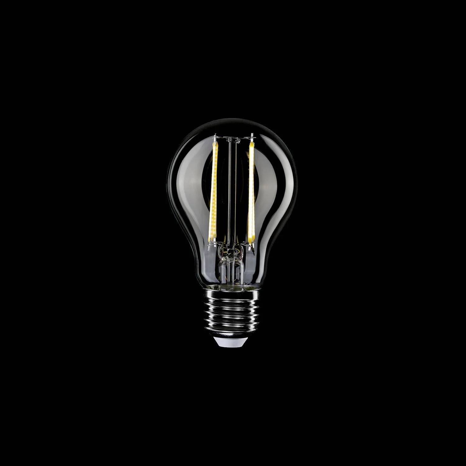 Bombilla LED Transparente Gota A60 E27 3500K