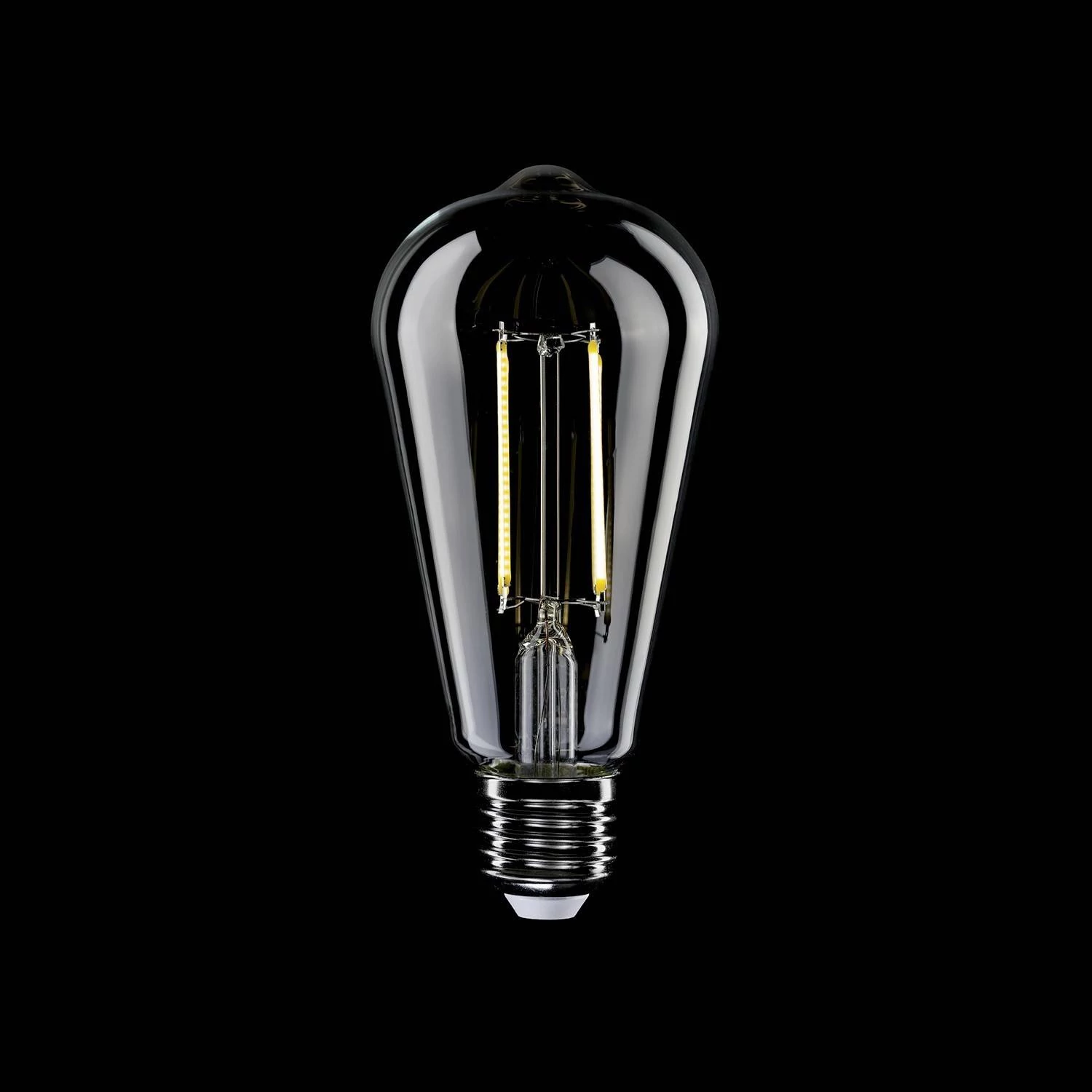 Bombilla LED Transparente Edison ST64 E27 3500K