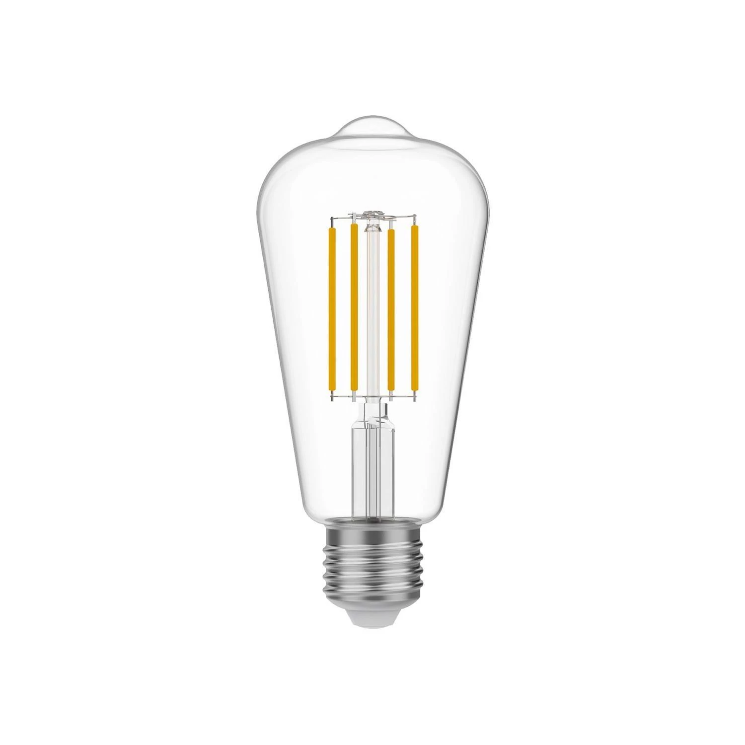 Bombilla LED Transparente Edison ST64 E27 3500K
